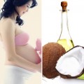 Bà bầu - Bầu bí trắng mịn nhờ dầu dừa
