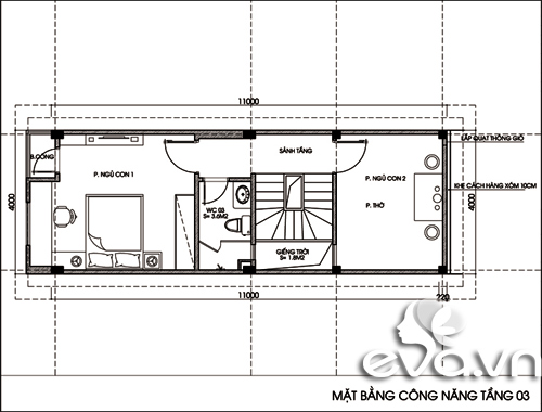 Tư vấn xây nhà ống 44m2 xinh xắn - 3