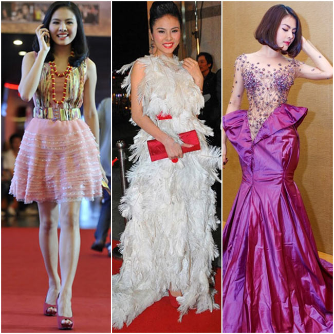 Vân Trang là người đẹp man tiếng là dù mặc đồ hiệu hàng ngàn đô nhưng vẫn không thể sang trọng và sành điệu hơn.
