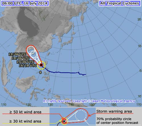 Chùm ảnh: Bão Rammasun tàn phá Philippines - 1