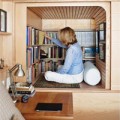 Nhà đẹp - Căn hộ 22m2 có cả phòng đọc sách