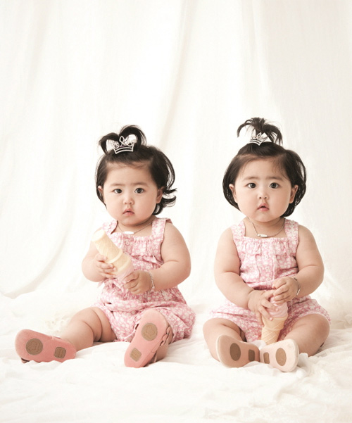 Ngắm thiên thần nhỏ tròn xoe nhà sao Hàn - 3