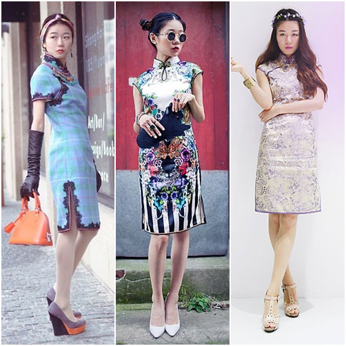 Tín đồ quot;lột xácquot; ấn tượng cho sườn xám - 19