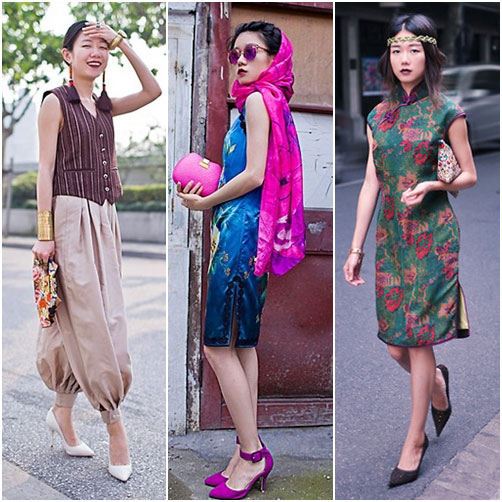 Tín đồ quot;lột xácquot; ấn tượng cho sườn xám - 12