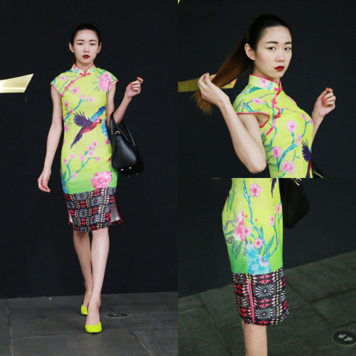 Tín đồ quot;lột xácquot; ấn tượng cho sườn xám - 18