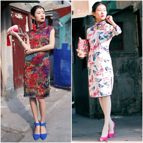 Tín đồ quot;lột xácquot; ấn tượng cho sườn xám - 17