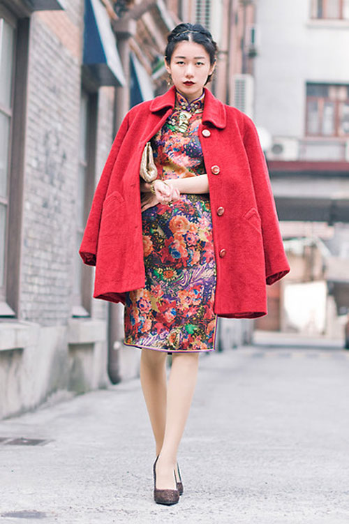 Tín đồ quot;lột xácquot; ấn tượng cho sườn xám - 16