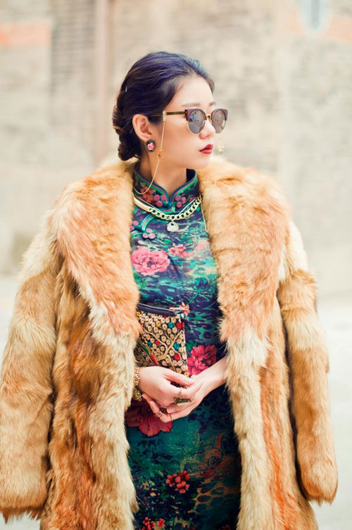 Tín đồ quot;lột xácquot; ấn tượng cho sườn xám - 4