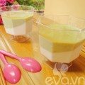 Bếp Eva - Tráng miệng với panna cotta trái bơ, mật ong
