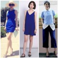 Thời trang - Cảm hứng xanh cô ban từ các sao Việt