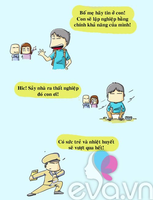 Bi hài nhật kí sinh viên mới ra trường (P1) - 6