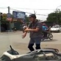 Clip Eva - Suýt mất mạng vì vượt đèn đỏ