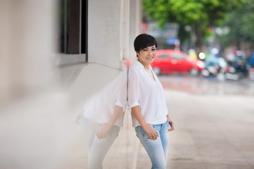 Phương Thanh yêu thích thời tiết quot;đỏng đảnhquot; Hà Nội - 1