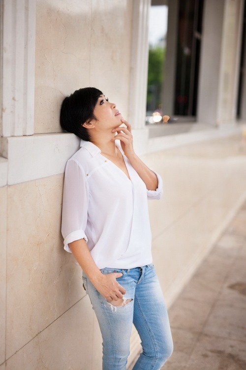 Phương Thanh yêu thích thời tiết quot;đỏng đảnhquot; Hà Nội - 8