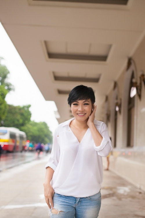 Phương Thanh yêu thích thời tiết quot;đỏng đảnhquot; Hà Nội - 11