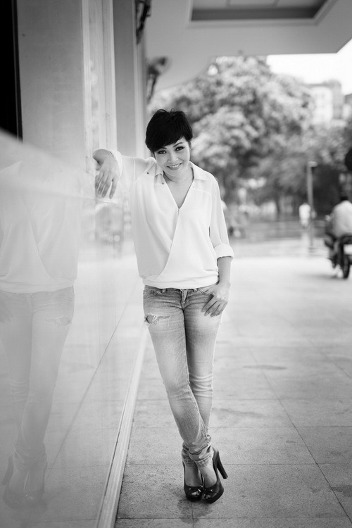 Phương Thanh yêu thích thời tiết quot;đỏng đảnhquot; Hà Nội - 15