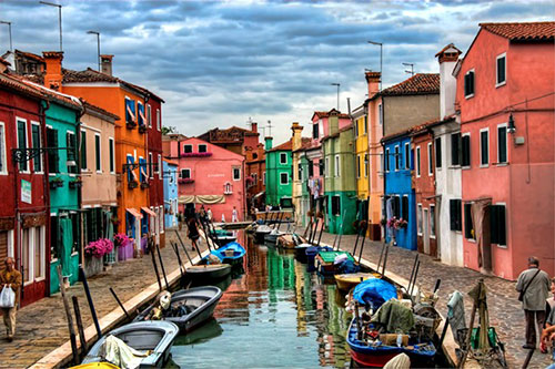 Đến Burano xem nghệ thuật phối màu nhà cửa - 16
