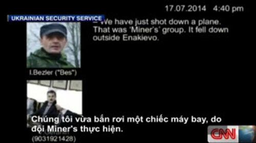 Chính phủ Ukraine tung bằng chứng phiến quân bắn rơi MH17 - 1