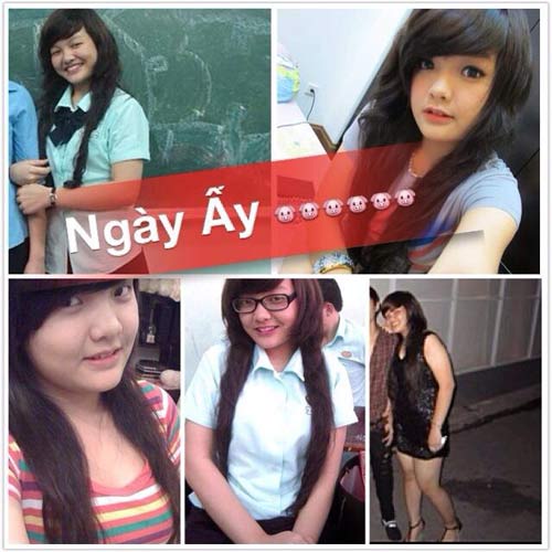 “Choáng” cân nặng quá khứ của hot girl Sài Gòn - 2