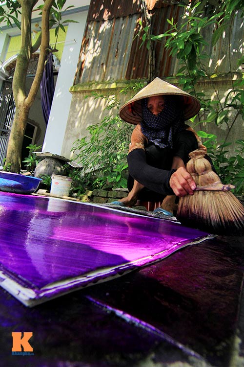 quot;Nhà thiết kế nhíquot; tại làng nghề vàng mã - 4