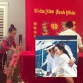 Làng sao - Việt Hương tổ chức đám hỏi cho Kim Hiền tại Mỹ