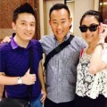 Làng sao - Lam Trường và vợ gặp gỡ Lâm Bảo Di ở Hồng Kông