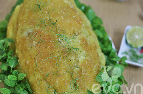 Tự làm gà bó xôi siêu ngon - 9