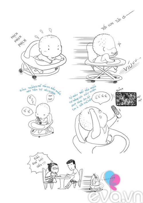 Chuyện cười ra nước mắt khi quot;Nhà có em béquot; - 8