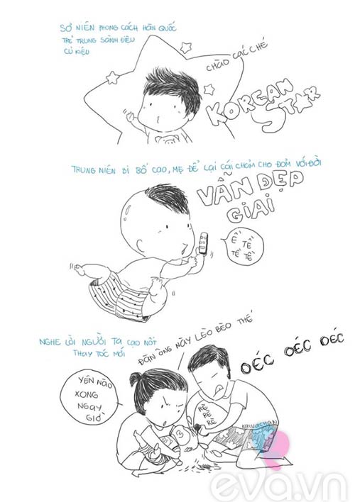 Chuyện cười ra nước mắt khi quot;Nhà có em béquot; - 1