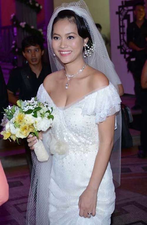 Nhan sắc sao Việt trong đám cưới lần 2 - 15