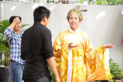 Lộ ảnh Trấn Thành làm quot;vua ham ănquot; - 2