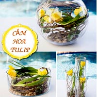 Mẹo cắm hoa siêu dễ với băng dính - 11