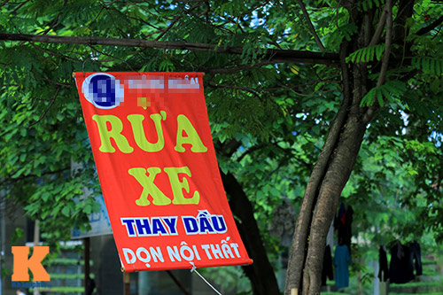 #039;Cây quảng cáo#039; miễn phí ở Hà Nội - 11