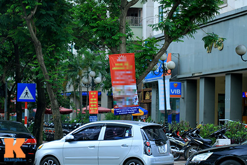 #039;Cây quảng cáo#039; miễn phí ở Hà Nội - 1