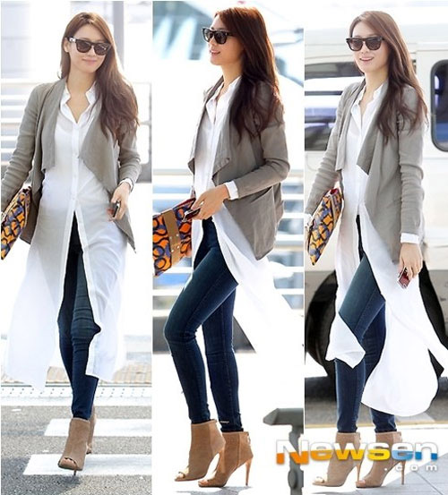 Sao Việt rục rịch lăng xê mốt sơ mi siêu dài - 10