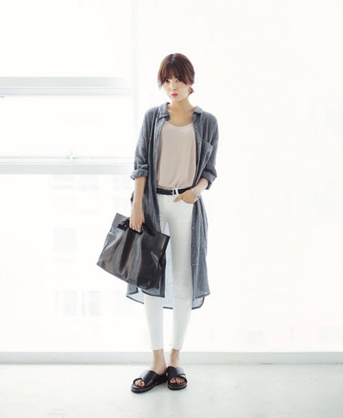 Sao Việt rục rịch lăng xê mốt sơ mi siêu dài - 12