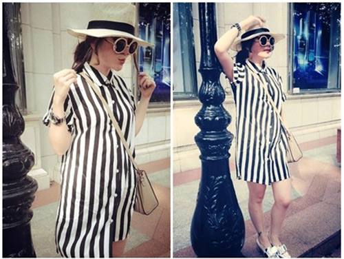 Sao Việt rục rịch lăng xê mốt sơ mi siêu dài - 2