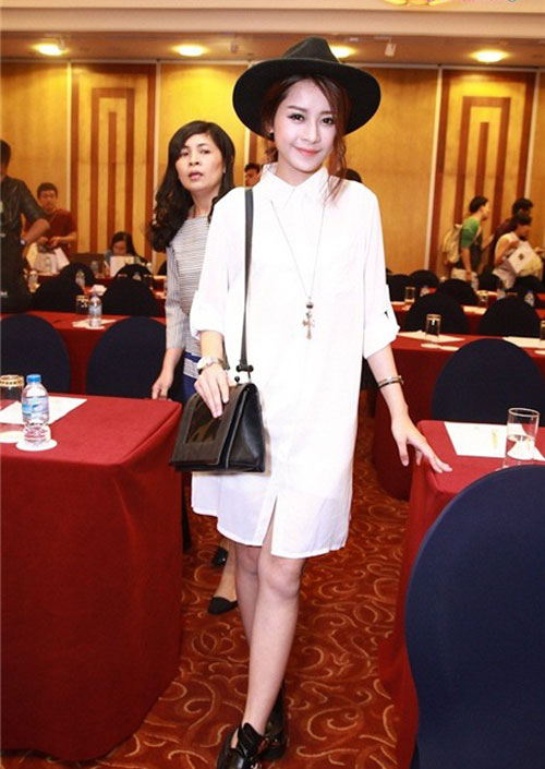 Sao Việt rục rịch lăng xê mốt sơ mi siêu dài - 8