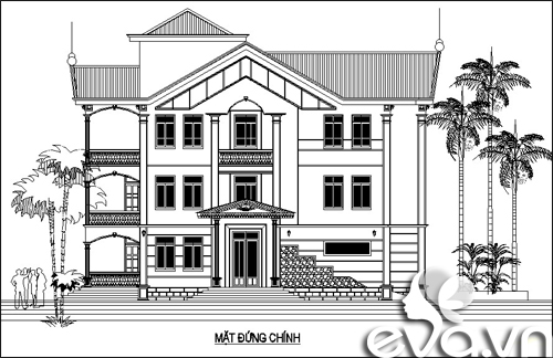 Xây nhà hơn 300m2 hiện đại, sang trọng - 5