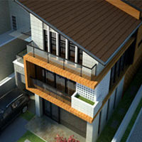 Xây nhà hơn 300m2 hiện đại, sang trọng - 13