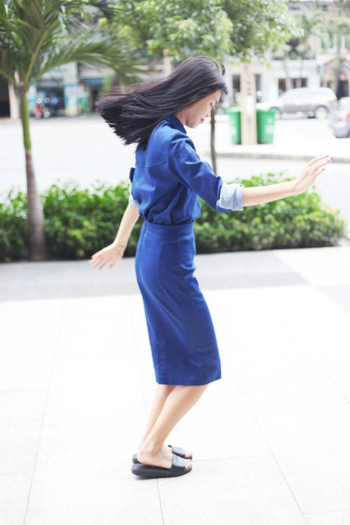 Tín đồ Việt sành phối đồ với dép lê - 4