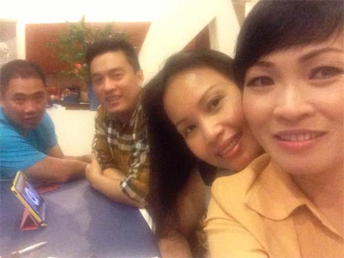 Diva Thanh Lam tinh nghịch bên hai con - 4