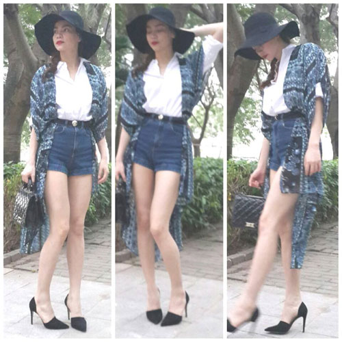 5 kiểu áo khoác hè yêu thích của Hà Hồ - 10