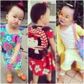 Thời trang - Thời trang "tắc kè hoa" của con gái Linh Nga