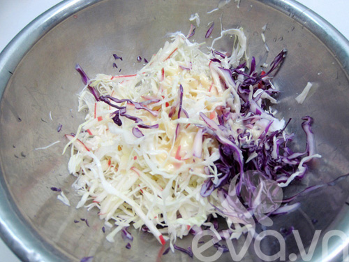 Salad táo giòn giòn cực dễ làm - 7
