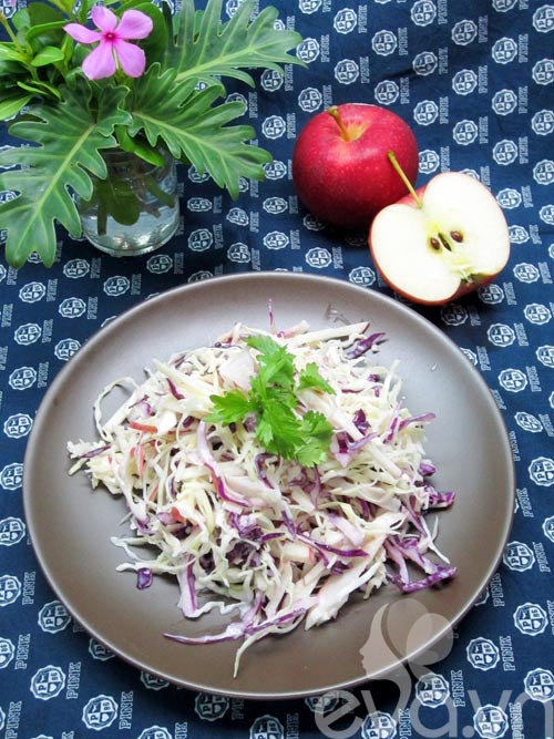Salad táo giòn giòn cực dễ làm - 8