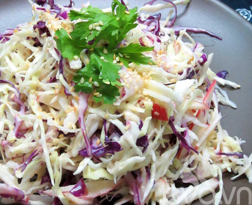 Salad táo giòn giòn cực dễ làm - 10