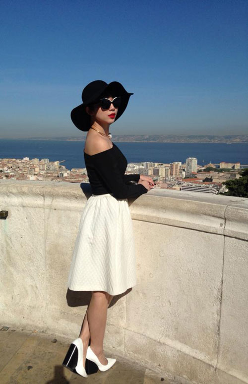 quot;Say lòngquot; vì mốt áo trễ vai của Tóc Tiên - 3