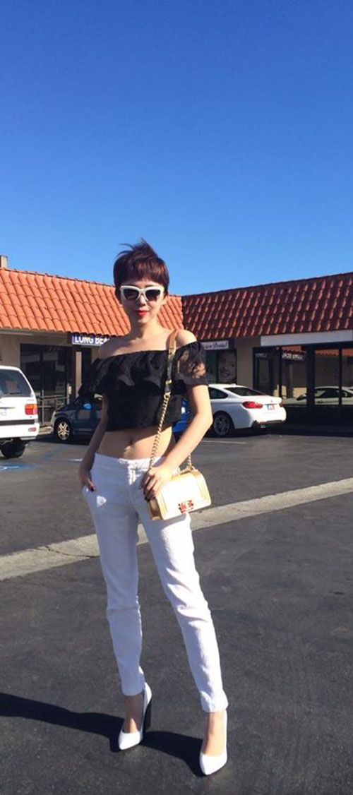 quot;Say lòngquot; vì mốt áo trễ vai của Tóc Tiên - 5