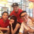 Làng sao - Tuấn Hưng đưa vợ bầu bí đi cafe